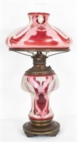 Art Nouveau Kerosene Parlor Lamp