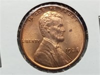 OF) BU 1938 wheat penny