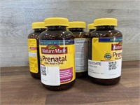 6 bottles prenatal vitamins