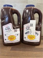 2 gallons barbecue sauce
