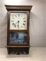 Vintage Wall Clock By WELBy Clock CO.