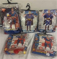 5) Adult Superman Costumes M-XL