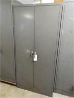 Two door heavy duty parts cabinet (75” x 36”)