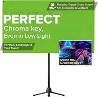 Valera Explorer Green Screen with Stand - 70 Inch