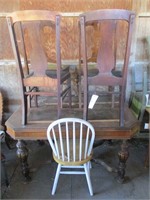 Dining Table and Five Chairs