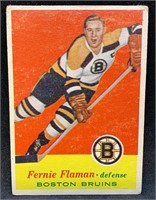 1957 Topps #4 Ferdinad Flaman Hockey Card