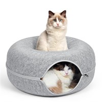 Cat Tunnel Bed, FULUWT Cat Tunnels with Ventilated