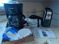 Mr. Coffee Coffee Maker, Extra Glass Pot, +