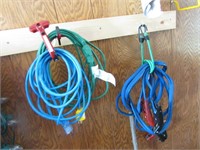 jumper cables & ext. cords