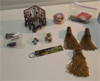 BEADS FOR JEWELRY MAKING-BEADED TASSELS- TEDDY
