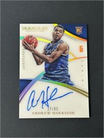 2015 Immaculate Andrew Harrison Auto RC #/99