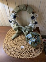 WREATH, PLACEMATS