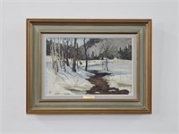 1976 Roy Jack Original Landscape Oil Painting