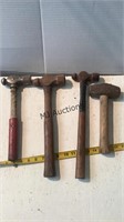 Mini Seldge & (3) Ballpeens Hammers