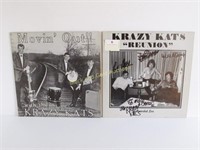 2 Krazy Kats LP Record Albums