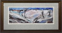 20TH C IMPRESSIONIST PAINTING SIGNED