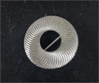 BEAU STERLING ROUND PIN