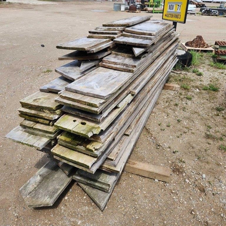 3/4"× 12"w Barn Boards Various Lengths up to 10'