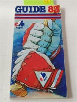 1983 EXPOS GUIDE