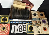 Flat of 45rpm’s records