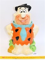 Fred Flintstone cookie jar by Hanna Barbera