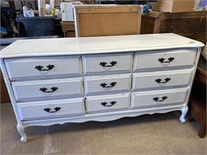 9 Drawer dresser- 60x18x31” tall