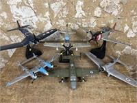 Six Model Airplanes