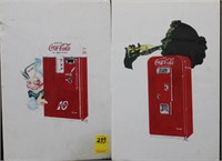 2 Cola-Cola Mounted Prints