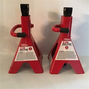 HYPER TOUGH RED 2 TON JACK STANDS