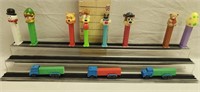 (11) Pez Dispensers: Vintage & Modern