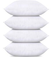 Bedding Throw Pillows Set of 4 20 x 20in