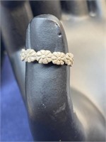 Sterling silver ring size 5