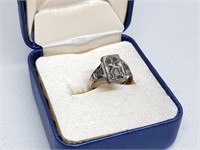 STERLING SILVER GIRL SCOUTS BROWNIE RING