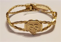 VTG GIRL SCOUTS BRACELET