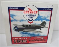 Diecast Chevron aviation fuel Ertl 1935 airplane