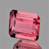 Natural Padparadscha Pink Tourmaline 6x5 MM [VVS]