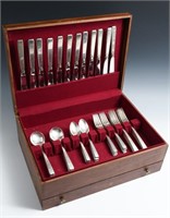60 PC. TOWLE "OLD LACE" STERLING SILVER FLATWARE