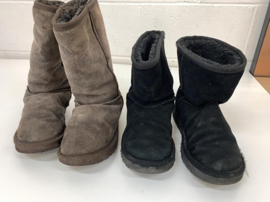 2 Pair UGG size 7 Boots *Used Condition
