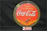 1999 Coca-Cola 12" embossed tin sign