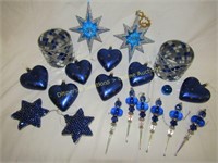Cobalt Blue Ornaments