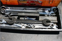 Plastic Tool Box, Metric Wrenches