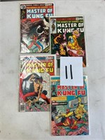 4-Marvel Master of Kung Fu #28, 71, 72, 73
