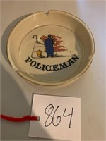 Vintage POLICE ASHTRAY