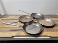 Vintage Metal Chef Skillets