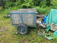 Trailer 48" long 35wide -used to carry firewood