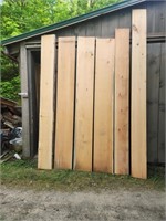 Wide fir boards - 17" to 12" wide, 7/8" thick,