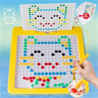 $19  Magnet Board for Kids  3-7 Yrs  w/ Beads