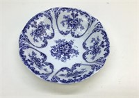 1880’s Libertas Prussia 10" flow blue bowl