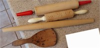 Vtg Rolling Pins & More