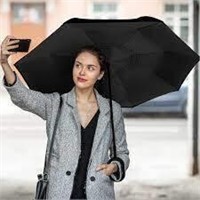 Eezy Inverted Umbrella with Cover, Black